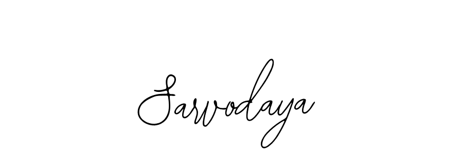 Sarvodaya stylish signature style. Best Handwritten Sign (Bearetta-2O07w) for my name. Handwritten Signature Collection Ideas for my name Sarvodaya. Sarvodaya signature style 12 images and pictures png