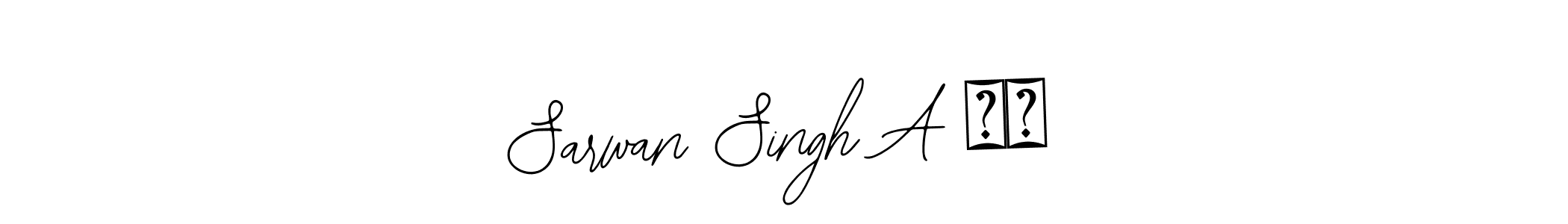 Similarly Bearetta-2O07w is the best handwritten signature design. Signature creator online .You can use it as an online autograph creator for name Sarwan Singh A ✴️. Sarwan Singh A ✴️ signature style 12 images and pictures png