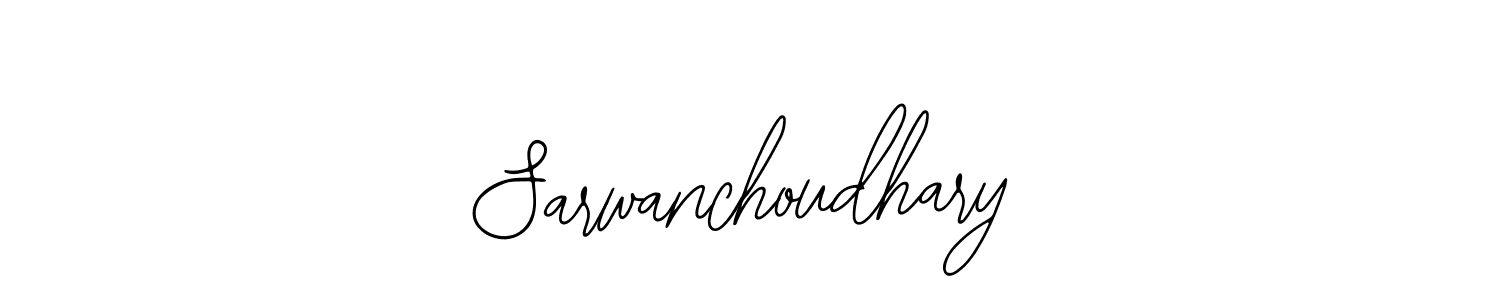 It looks lik you need a new signature style for name Sarwanchoudhary. Design unique handwritten (Bearetta-2O07w) signature with our free signature maker in just a few clicks. Sarwanchoudhary signature style 12 images and pictures png