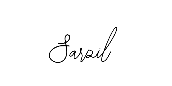 if you are searching for the best signature style for your name Sarzil. so please give up your signature search. here we have designed multiple signature styles  using Bearetta-2O07w. Sarzil signature style 12 images and pictures png