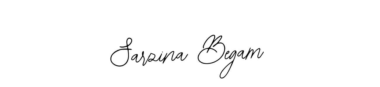 Make a beautiful signature design for name Sarzina Begam. With this signature (Bearetta-2O07w) style, you can create a handwritten signature for free. Sarzina Begam signature style 12 images and pictures png