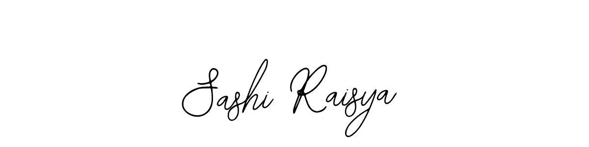 How to make Sashi Raisya name signature. Use Bearetta-2O07w style for creating short signs online. This is the latest handwritten sign. Sashi Raisya signature style 12 images and pictures png