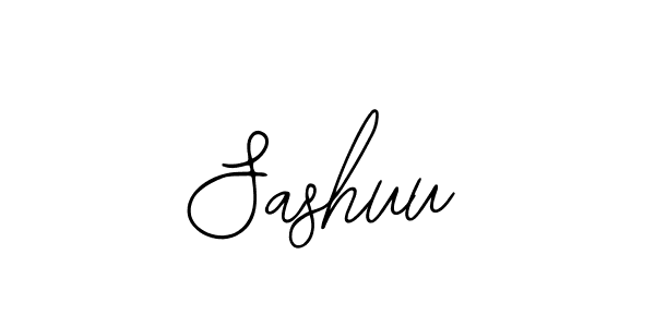 How to make Sashuu name signature. Use Bearetta-2O07w style for creating short signs online. This is the latest handwritten sign. Sashuu signature style 12 images and pictures png