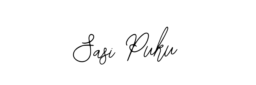 You should practise on your own different ways (Bearetta-2O07w) to write your name (Sasi Puku) in signature. don't let someone else do it for you. Sasi Puku signature style 12 images and pictures png