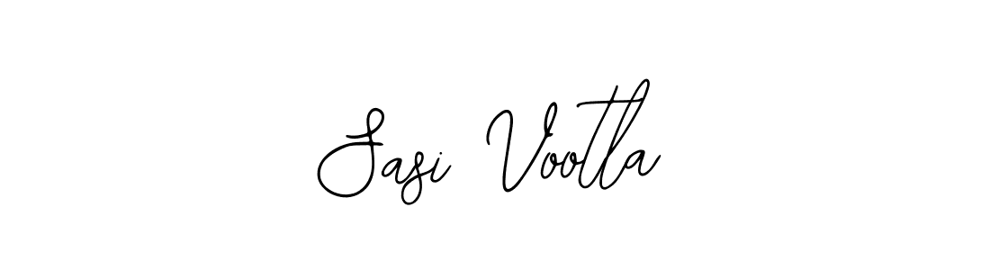 Also we have Sasi Vootla name is the best signature style. Create professional handwritten signature collection using Bearetta-2O07w autograph style. Sasi Vootla signature style 12 images and pictures png