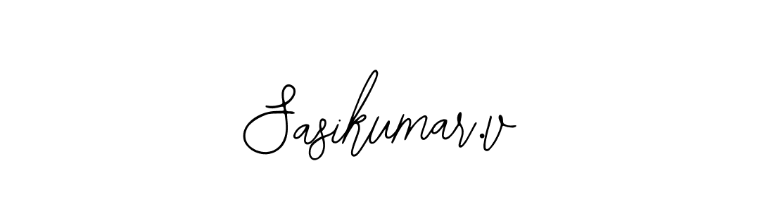Create a beautiful signature design for name Sasikumar.v. With this signature (Bearetta-2O07w) fonts, you can make a handwritten signature for free. Sasikumar.v signature style 12 images and pictures png