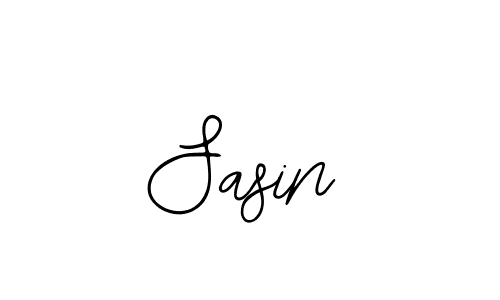 How to make Sasin name signature. Use Bearetta-2O07w style for creating short signs online. This is the latest handwritten sign. Sasin signature style 12 images and pictures png