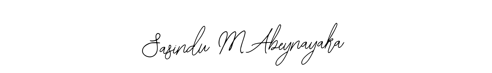 Also You can easily find your signature by using the search form. We will create Sasindu M Abeynayaka name handwritten signature images for you free of cost using Bearetta-2O07w sign style. Sasindu M Abeynayaka signature style 12 images and pictures png