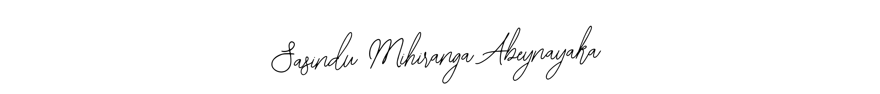 You should practise on your own different ways (Bearetta-2O07w) to write your name (Sasindu Mihiranga Abeynayaka) in signature. don't let someone else do it for you. Sasindu Mihiranga Abeynayaka signature style 12 images and pictures png
