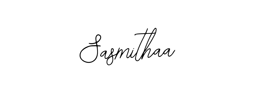 Make a beautiful signature design for name Sasmithaa. With this signature (Bearetta-2O07w) style, you can create a handwritten signature for free. Sasmithaa signature style 12 images and pictures png