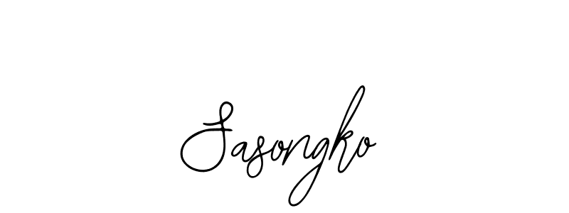 Sasongko stylish signature style. Best Handwritten Sign (Bearetta-2O07w) for my name. Handwritten Signature Collection Ideas for my name Sasongko. Sasongko signature style 12 images and pictures png