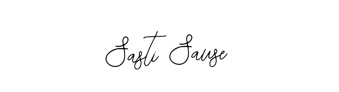 You should practise on your own different ways (Bearetta-2O07w) to write your name (Sasti Sause) in signature. don't let someone else do it for you. Sasti Sause signature style 12 images and pictures png