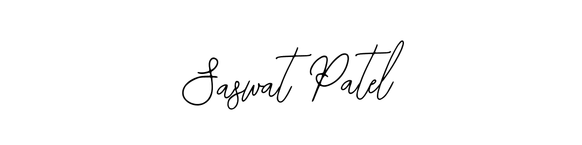 Make a beautiful signature design for name Saswat Patel. With this signature (Bearetta-2O07w) style, you can create a handwritten signature for free. Saswat Patel signature style 12 images and pictures png