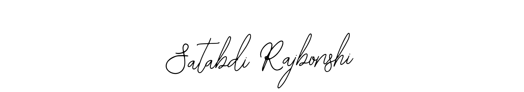 How to Draw Satabdi Rajbonshi signature style? Bearetta-2O07w is a latest design signature styles for name Satabdi Rajbonshi. Satabdi Rajbonshi signature style 12 images and pictures png