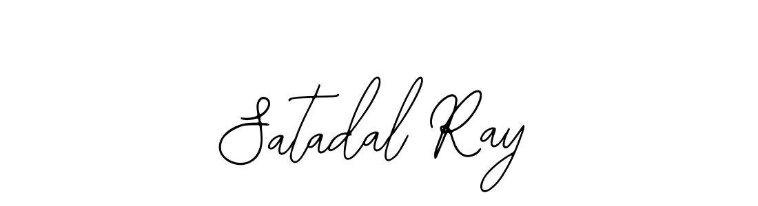 The best way (Bearetta-2O07w) to make a short signature is to pick only two or three words in your name. The name Satadal Ray include a total of six letters. For converting this name. Satadal Ray signature style 12 images and pictures png