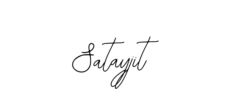 Use a signature maker to create a handwritten signature online. With this signature software, you can design (Bearetta-2O07w) your own signature for name Satayjit. Satayjit signature style 12 images and pictures png