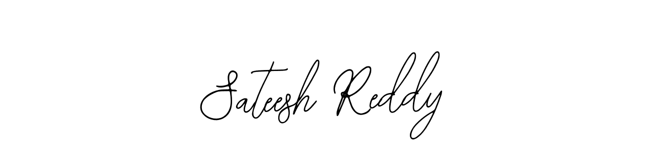 You should practise on your own different ways (Bearetta-2O07w) to write your name (Sateesh Reddy) in signature. don't let someone else do it for you. Sateesh Reddy signature style 12 images and pictures png