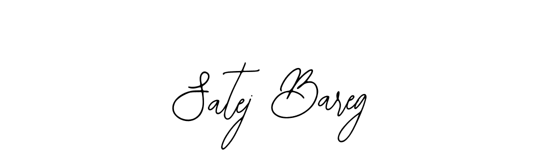 Create a beautiful signature design for name Satej Bareg. With this signature (Bearetta-2O07w) fonts, you can make a handwritten signature for free. Satej Bareg signature style 12 images and pictures png