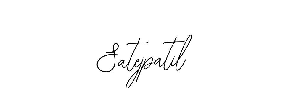 Satejpatil stylish signature style. Best Handwritten Sign (Bearetta-2O07w) for my name. Handwritten Signature Collection Ideas for my name Satejpatil. Satejpatil signature style 12 images and pictures png