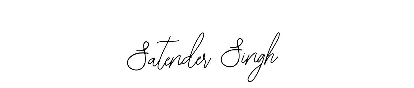 Make a beautiful signature design for name Satender Singh. Use this online signature maker to create a handwritten signature for free. Satender Singh signature style 12 images and pictures png