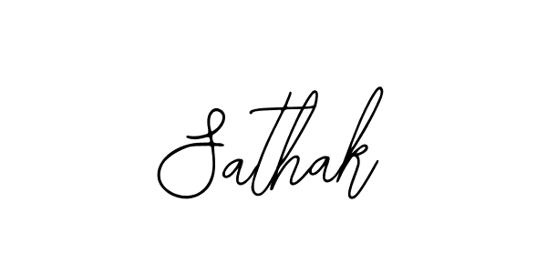 You can use this online signature creator to create a handwritten signature for the name Sathak. This is the best online autograph maker. Sathak signature style 12 images and pictures png