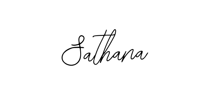 Similarly Bearetta-2O07w is the best handwritten signature design. Signature creator online .You can use it as an online autograph creator for name Sathana. Sathana signature style 12 images and pictures png