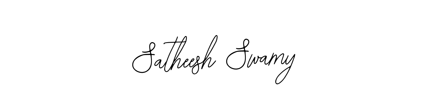 You should practise on your own different ways (Bearetta-2O07w) to write your name (Satheesh Swamy) in signature. don't let someone else do it for you. Satheesh Swamy signature style 12 images and pictures png
