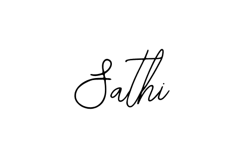 Create a beautiful signature design for name Sathi. With this signature (Bearetta-2O07w) fonts, you can make a handwritten signature for free. Sathi signature style 12 images and pictures png