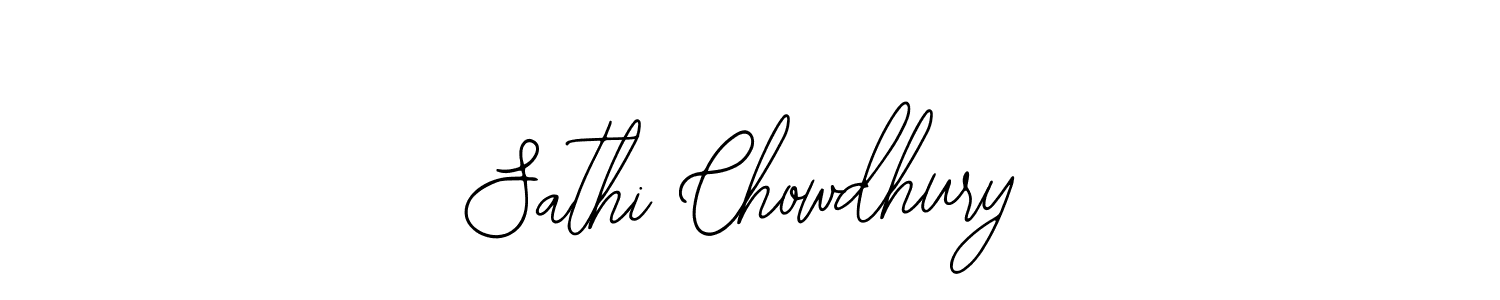 Make a beautiful signature design for name Sathi Chowdhury. Use this online signature maker to create a handwritten signature for free. Sathi Chowdhury signature style 12 images and pictures png