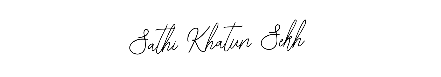 Make a beautiful signature design for name Sathi Khatun Sekh. Use this online signature maker to create a handwritten signature for free. Sathi Khatun Sekh signature style 12 images and pictures png