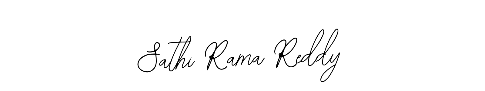 How to Draw Sathi Rama Reddy signature style? Bearetta-2O07w is a latest design signature styles for name Sathi Rama Reddy. Sathi Rama Reddy signature style 12 images and pictures png