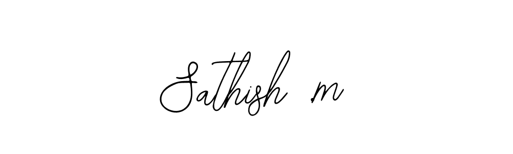 It looks lik you need a new signature style for name Sathish .m. Design unique handwritten (Bearetta-2O07w) signature with our free signature maker in just a few clicks. Sathish .m signature style 12 images and pictures png