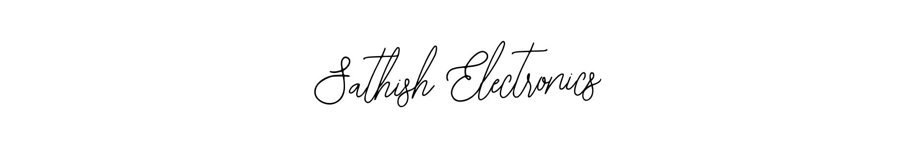 Make a beautiful signature design for name Sathish Electronics. With this signature (Bearetta-2O07w) style, you can create a handwritten signature for free. Sathish Electronics signature style 12 images and pictures png