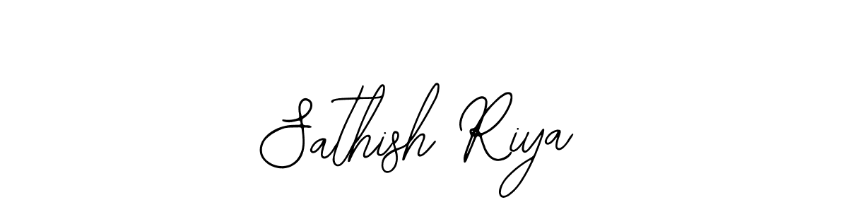 Best and Professional Signature Style for Sathish Riya. Bearetta-2O07w Best Signature Style Collection. Sathish Riya signature style 12 images and pictures png