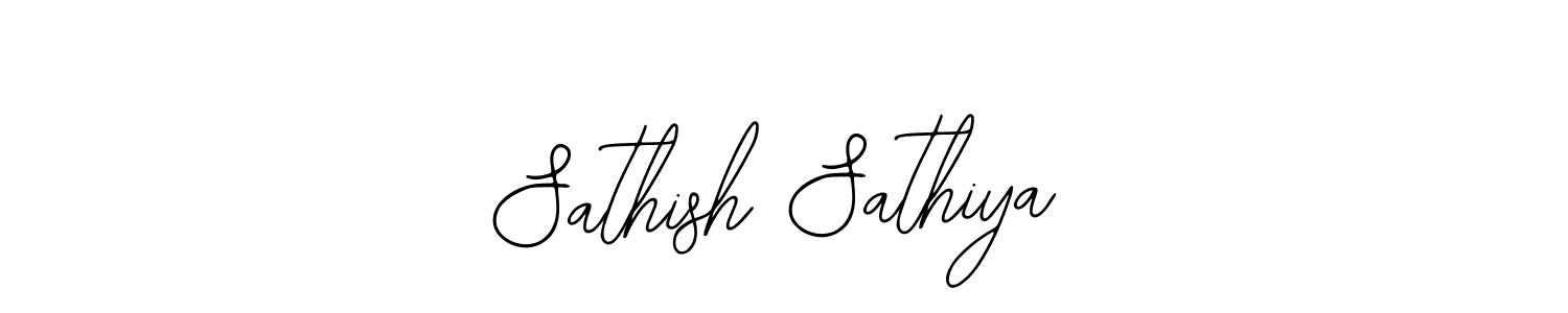 Make a beautiful signature design for name Sathish Sathiya. Use this online signature maker to create a handwritten signature for free. Sathish Sathiya signature style 12 images and pictures png