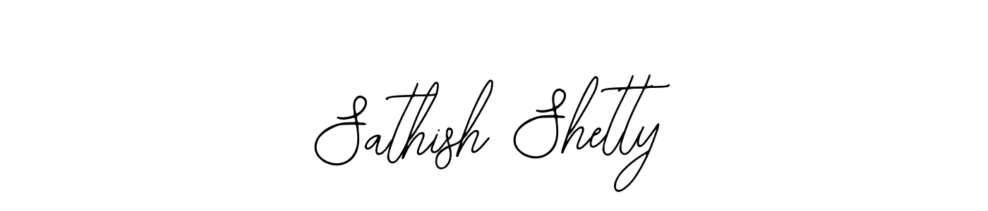 Design your own signature with our free online signature maker. With this signature software, you can create a handwritten (Bearetta-2O07w) signature for name Sathish Shetty. Sathish Shetty signature style 12 images and pictures png