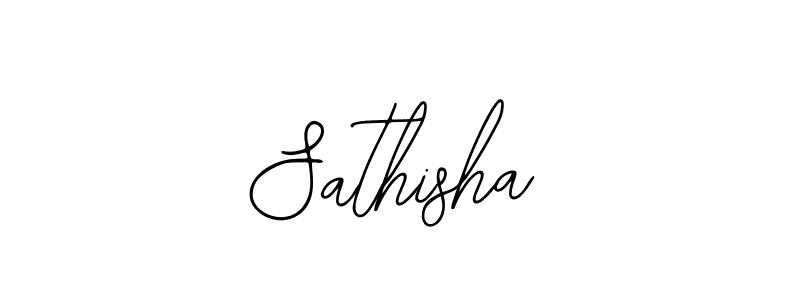 Design your own signature with our free online signature maker. With this signature software, you can create a handwritten (Bearetta-2O07w) signature for name Sathisha. Sathisha signature style 12 images and pictures png
