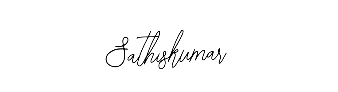 How to make Sathiskumar signature? Bearetta-2O07w is a professional autograph style. Create handwritten signature for Sathiskumar name. Sathiskumar signature style 12 images and pictures png