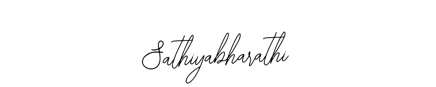 The best way (Bearetta-2O07w) to make a short signature is to pick only two or three words in your name. The name Sathiyabharathi include a total of six letters. For converting this name. Sathiyabharathi signature style 12 images and pictures png