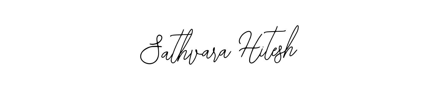 Also we have Sathvara Hitesh name is the best signature style. Create professional handwritten signature collection using Bearetta-2O07w autograph style. Sathvara Hitesh signature style 12 images and pictures png