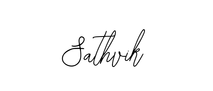 How to Draw Sathvik signature style? Bearetta-2O07w is a latest design signature styles for name Sathvik. Sathvik signature style 12 images and pictures png