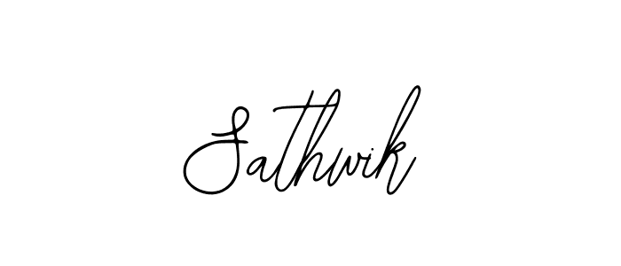 It looks lik you need a new signature style for name Sathwik. Design unique handwritten (Bearetta-2O07w) signature with our free signature maker in just a few clicks. Sathwik signature style 12 images and pictures png