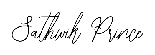An effortless, minimalist signature concept for Sathwik Prince using Bearetta-2O07w design. Clean lines that look great on any document. Sathwik Prince signature style 12 images and pictures png