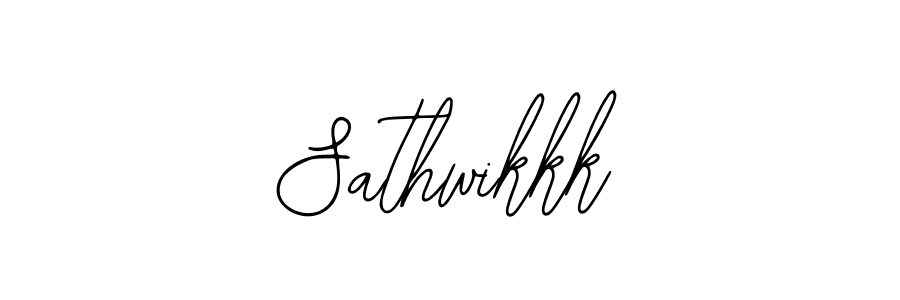 How to Draw Sathwikkk signature style? Bearetta-2O07w is a latest design signature styles for name Sathwikkk. Sathwikkk signature style 12 images and pictures png