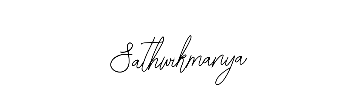 It looks lik you need a new signature style for name Sathwikmanya. Design unique handwritten (Bearetta-2O07w) signature with our free signature maker in just a few clicks. Sathwikmanya signature style 12 images and pictures png