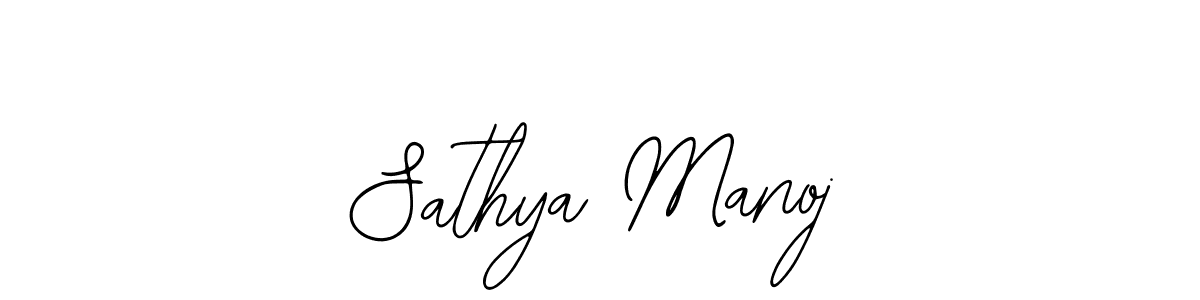 Also You can easily find your signature by using the search form. We will create Sathya Manoj name handwritten signature images for you free of cost using Bearetta-2O07w sign style. Sathya Manoj signature style 12 images and pictures png