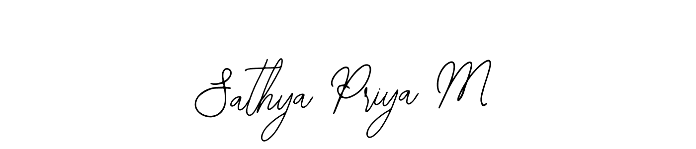 You can use this online signature creator to create a handwritten signature for the name Sathya Priya M. This is the best online autograph maker. Sathya Priya M signature style 12 images and pictures png