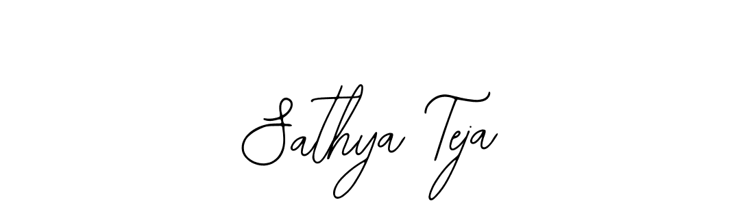 You can use this online signature creator to create a handwritten signature for the name Sathya Teja. This is the best online autograph maker. Sathya Teja signature style 12 images and pictures png