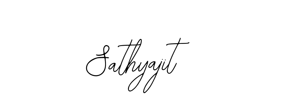 How to make Sathyajit signature? Bearetta-2O07w is a professional autograph style. Create handwritten signature for Sathyajit name. Sathyajit signature style 12 images and pictures png