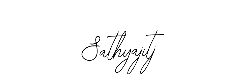 Sathyajitj stylish signature style. Best Handwritten Sign (Bearetta-2O07w) for my name. Handwritten Signature Collection Ideas for my name Sathyajitj. Sathyajitj signature style 12 images and pictures png